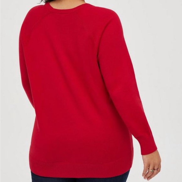 Torrid Dancing Holiday Light Skeleton Pullover Sweater - Picture 5 of 9